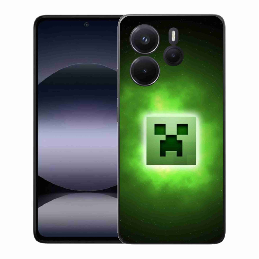 Gél borítás mmCase a Xiaomi Redmi Note 14-hez - minecraft