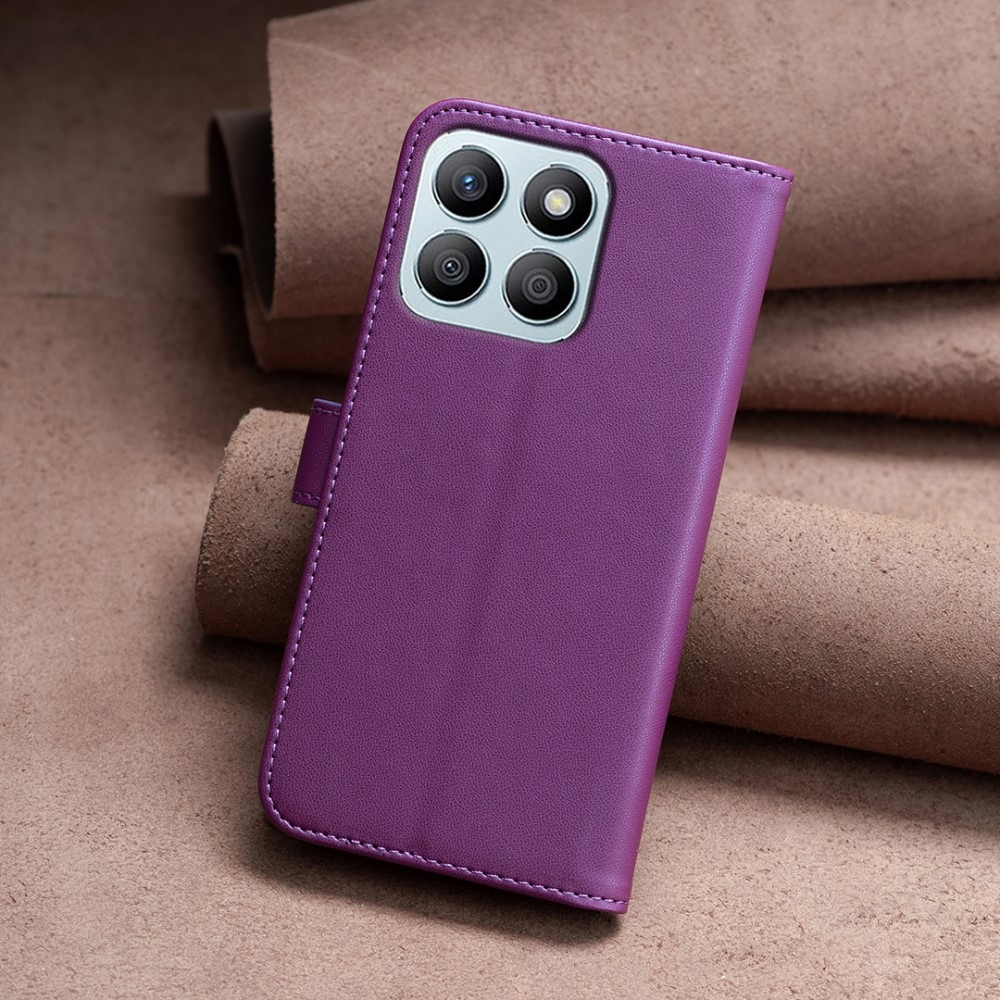 BNF könyvtáska Honor X8b készülékhez - sötétlila