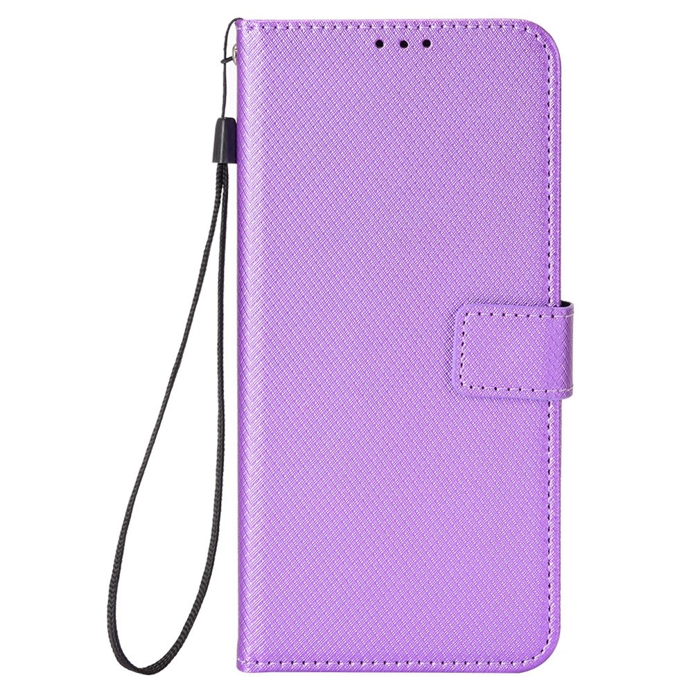 Gyémánt könyv tok a Xiaomi Poco F7 Pro 5G/Poco F7 Ultra 5G készülékhez - lila