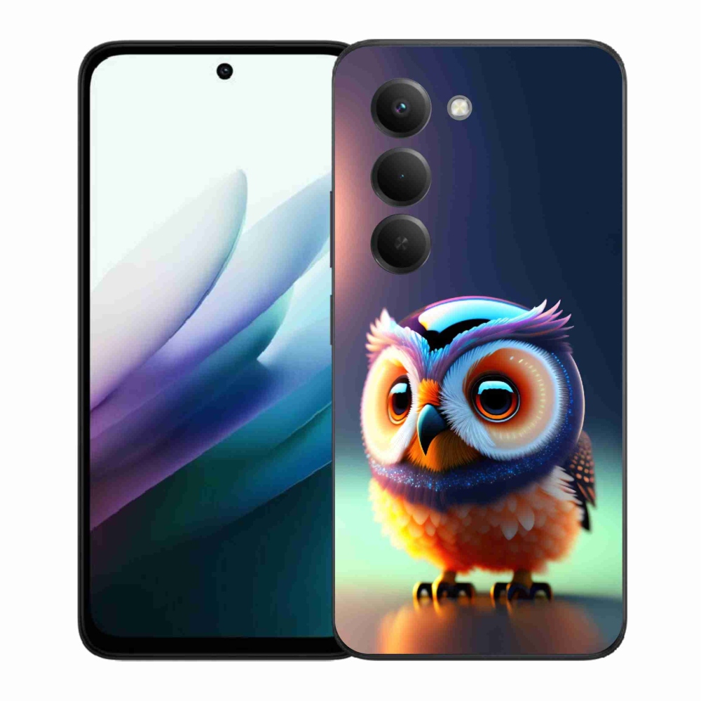 Zselés borítás mmCase a Xiaomi Redmi 15 4G/5G (171mm) - bagoly