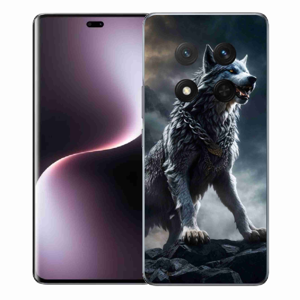 Gél borítás mmCase a Honor Magic 7 Lite 5G készülékhez - farkas 1