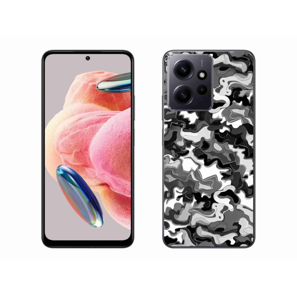 Gél borítás mmCase a Xiaomi Redmi Note 12 4G-hez - terepszínű minta 3