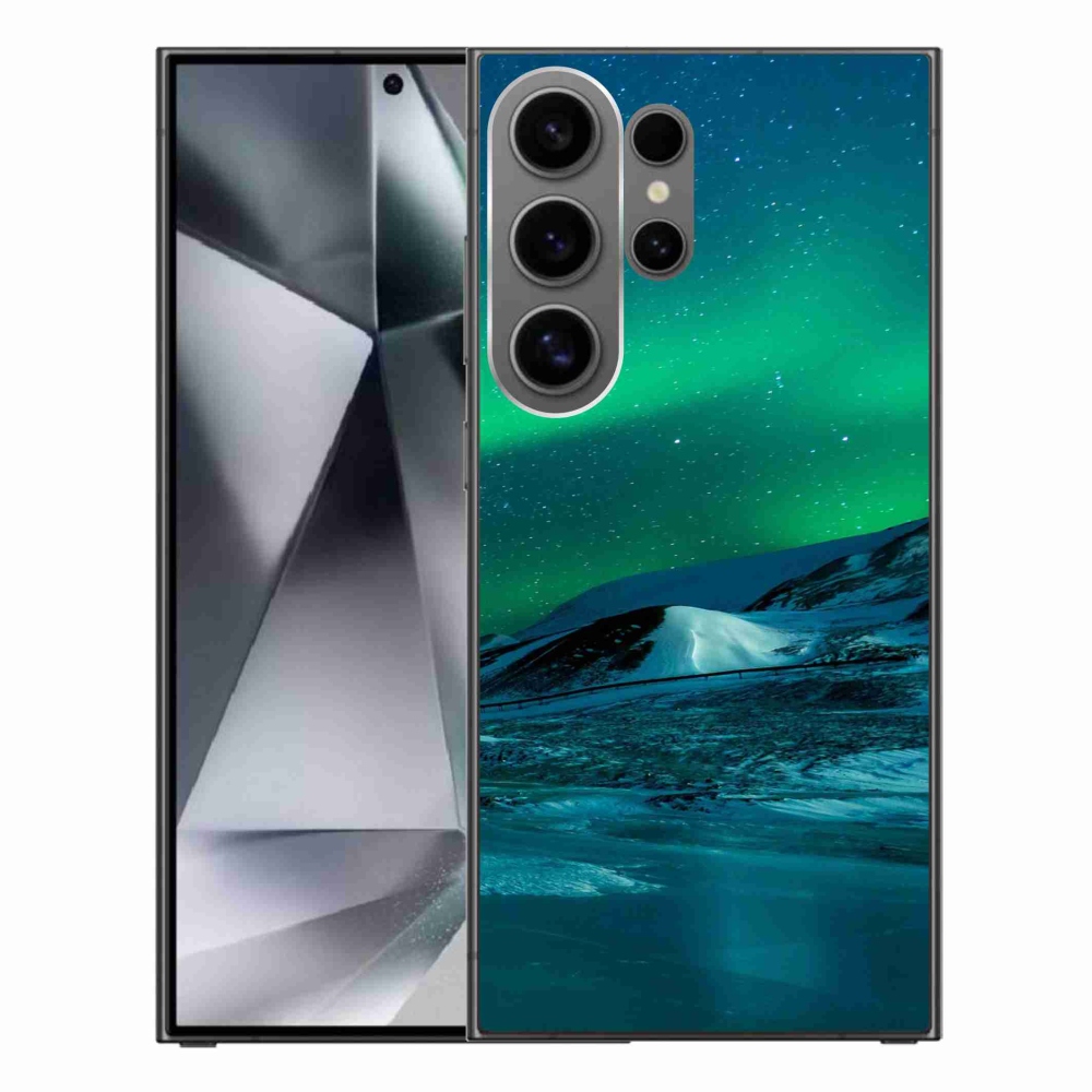 Gél borító mmCase Samsung Galaxy S24 Ultra készülékhez - sarki fény