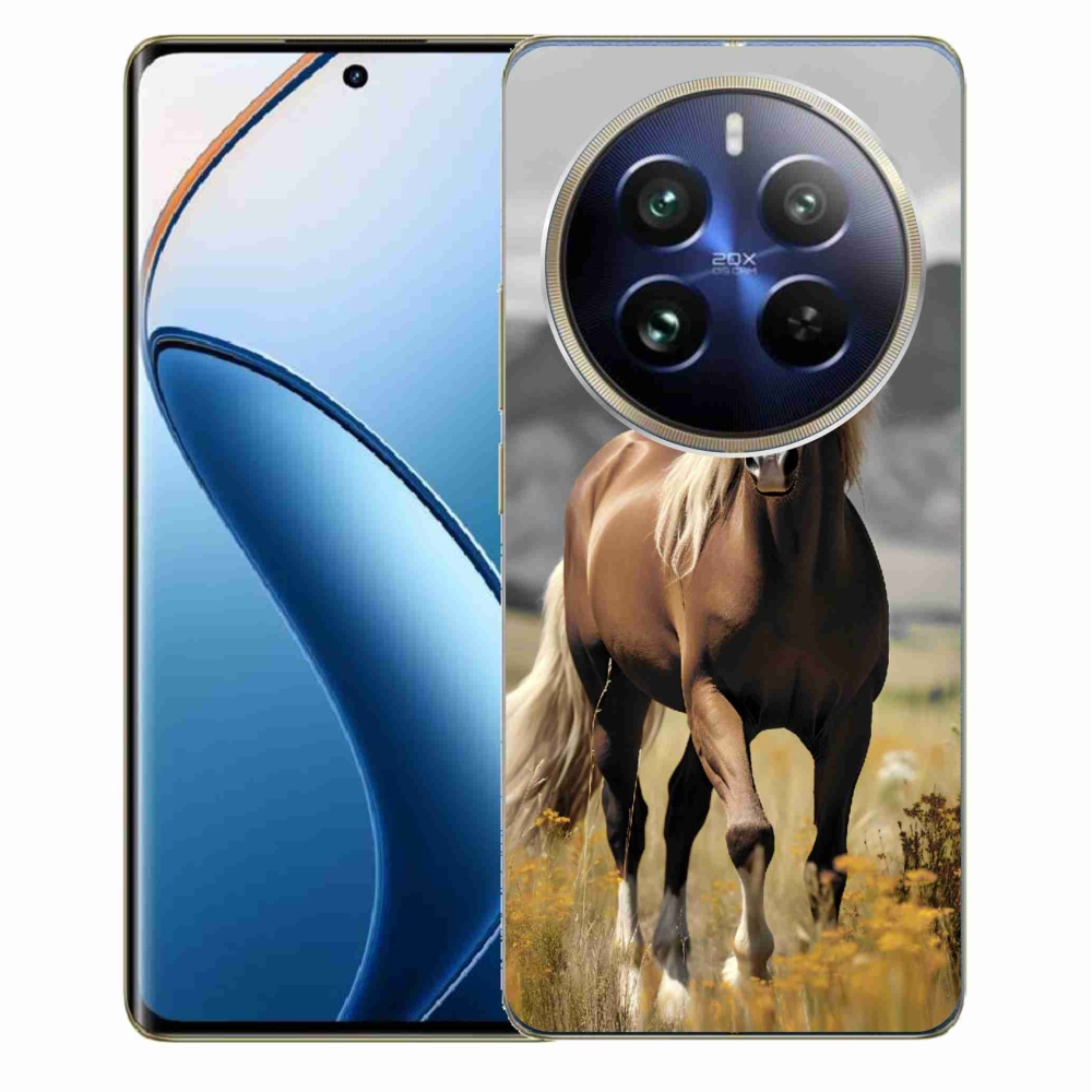 Zselés borítás mmCase a Realme 12 Pro 5G/12 Pro+ 5G - barna ló 1