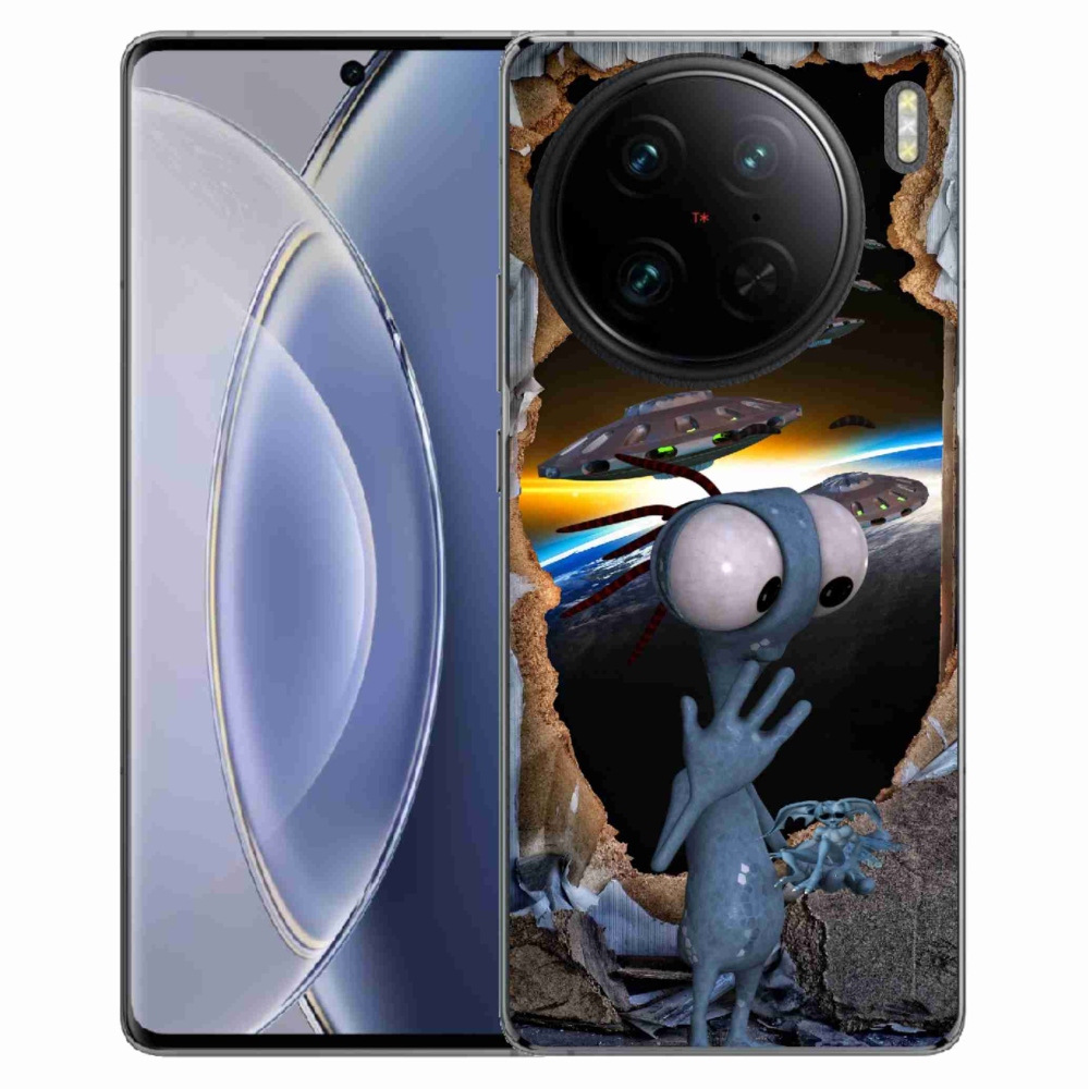 Gél védőburkolat mmCase a Vivo X90 Pro készülékhez - Alien