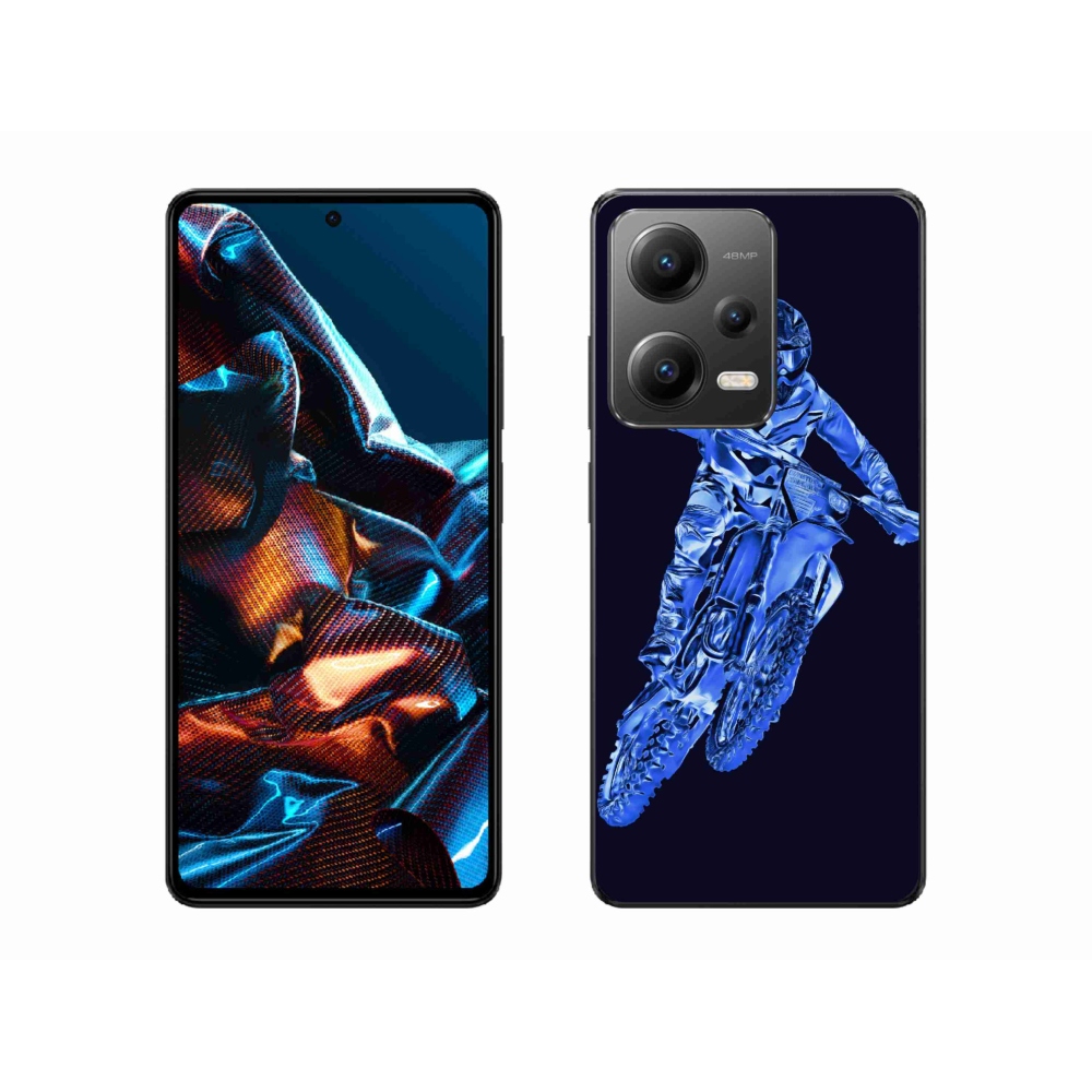 Gél borítás mmCase a Xiaomi Redmi Note 12 Pro 5G-hez - motocross 1