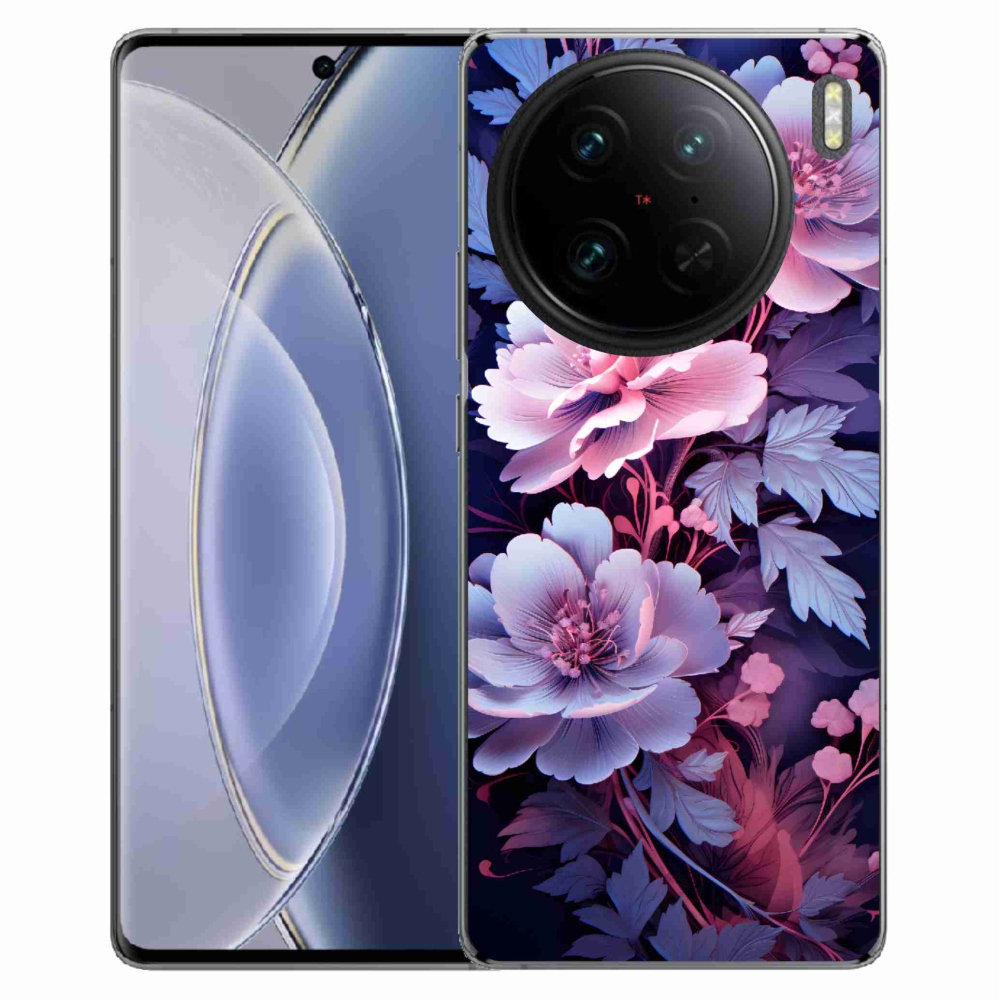 Zselés borítás mmCase a Vivo X90 Pro készülékhez - virág 11