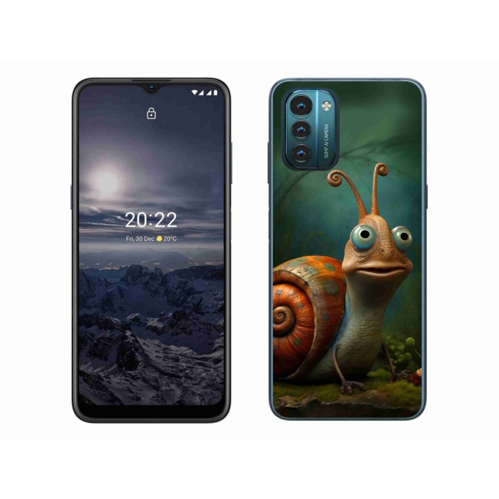 Zselés borítás mmCase a Nokia G11/G21 készülékhez - csiga