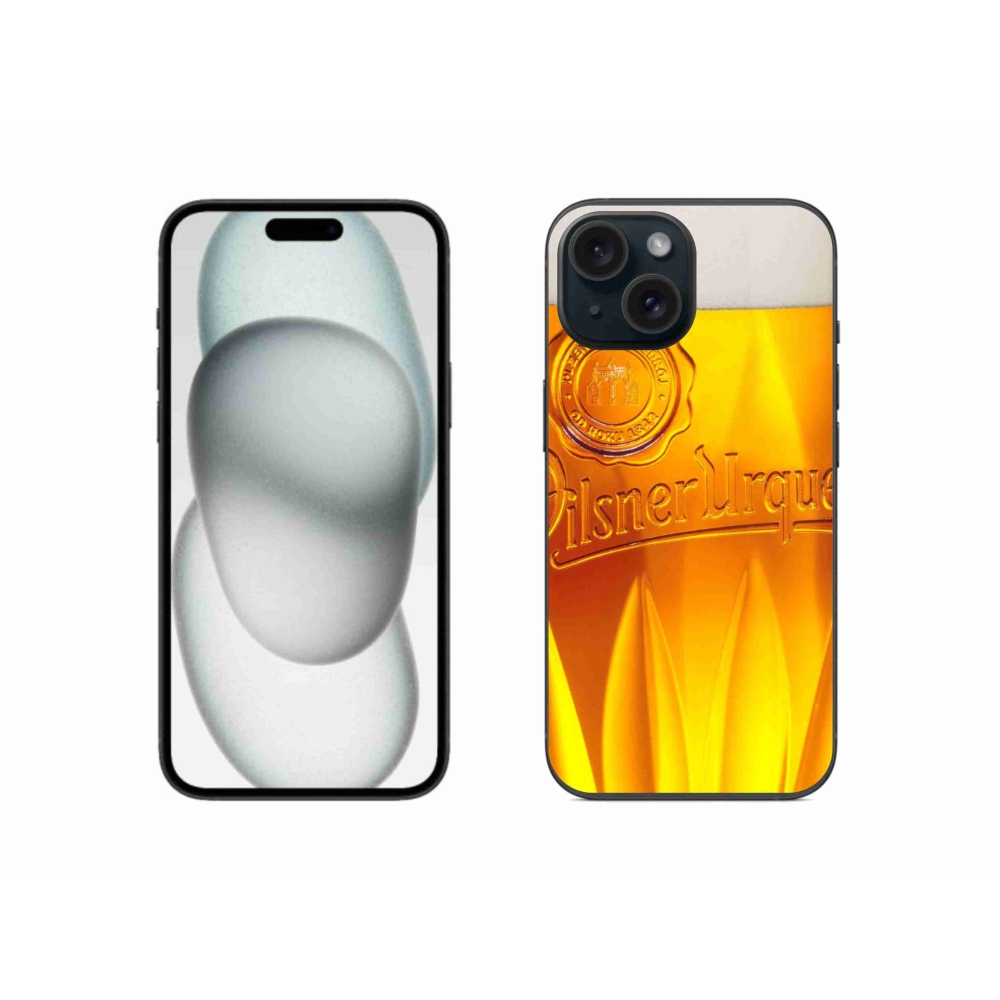 Zselés borítás mmCase iPhone 15 - sörhöz