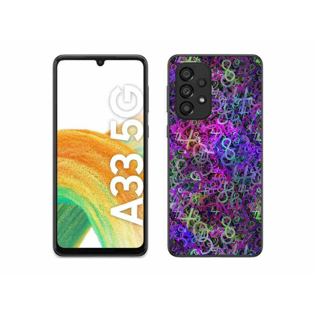 Gél borítás mmCase Samsung Galaxy A33 5G - absztrakt motívum 25