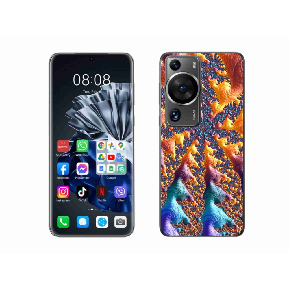 Gél borítás mmCase a Huawei P60 Pro készülékhez - absztrakt motívum 23