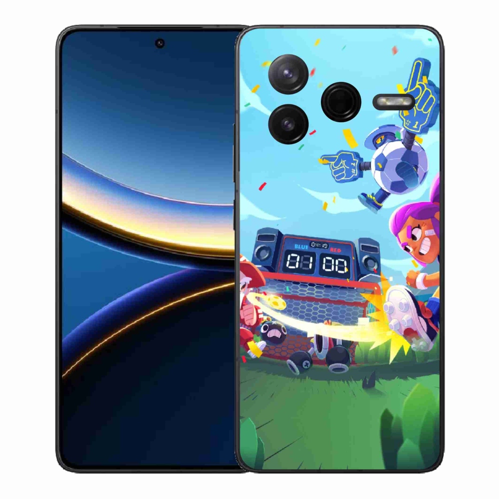 Gél borítás mmCase a Xiaomi Poco F7 Pro számára - brawl stars 1