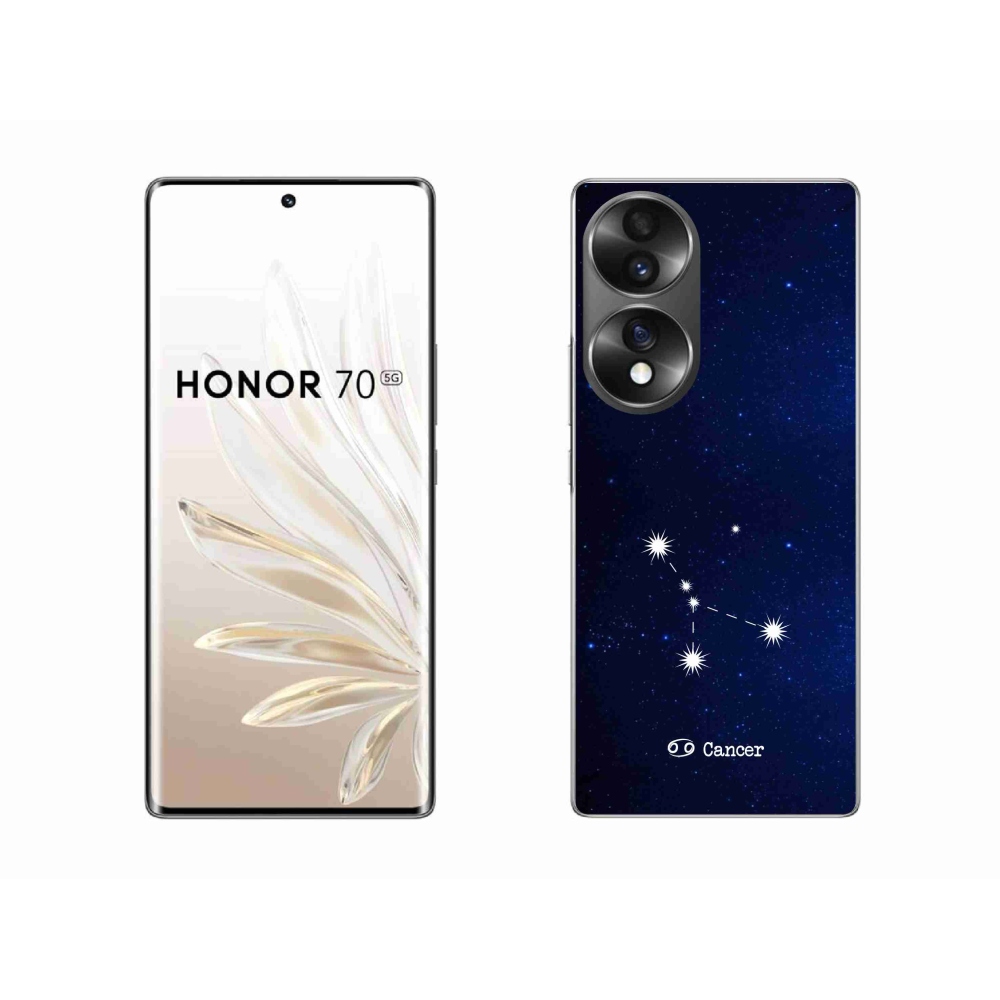 Zselés borítás mmCase a Honor 70-hez - konstelláció Rák