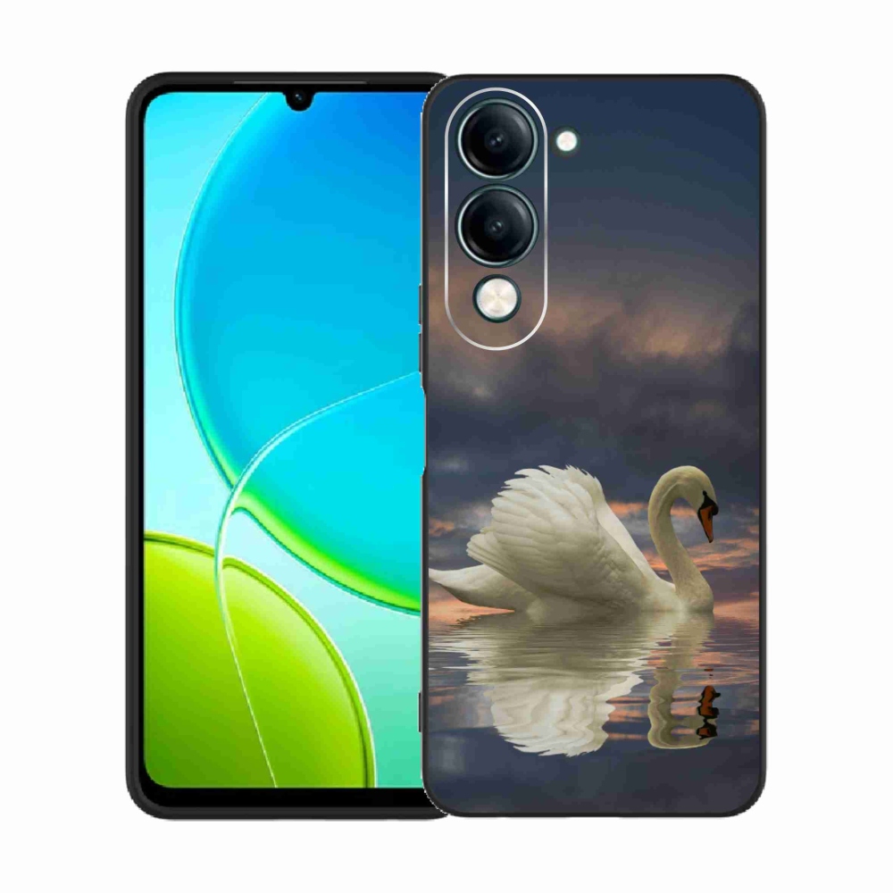 Gél borító mmCase a Vivo Y29s 5G-hez - hattyú