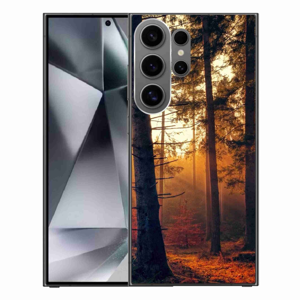 Gél tok mmCase a Samsung Galaxy S24 Ultra készülékhez - erdő