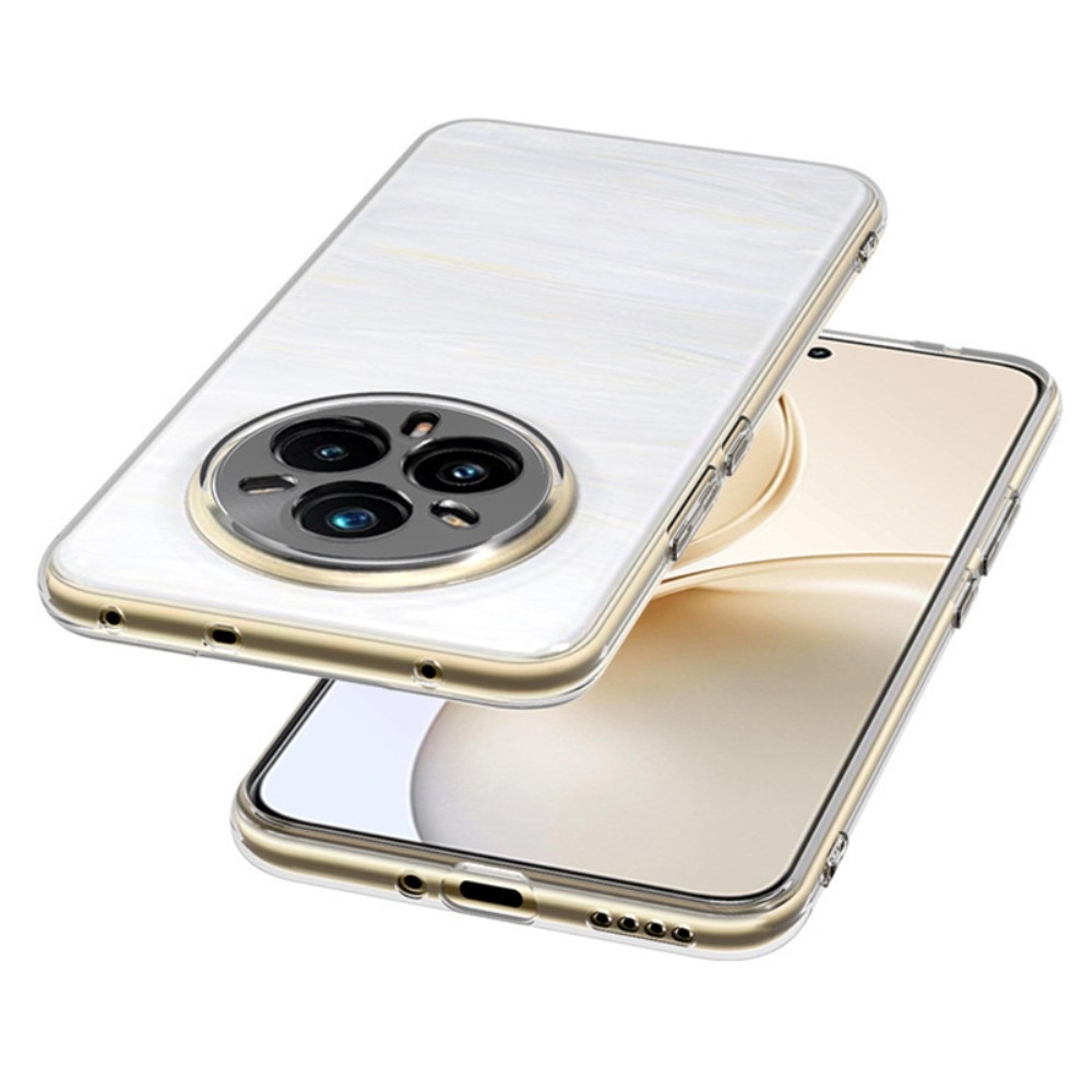 Átlátszó zselés tok a Realme 14 Pro+ 5G készülékhez - átlátszó