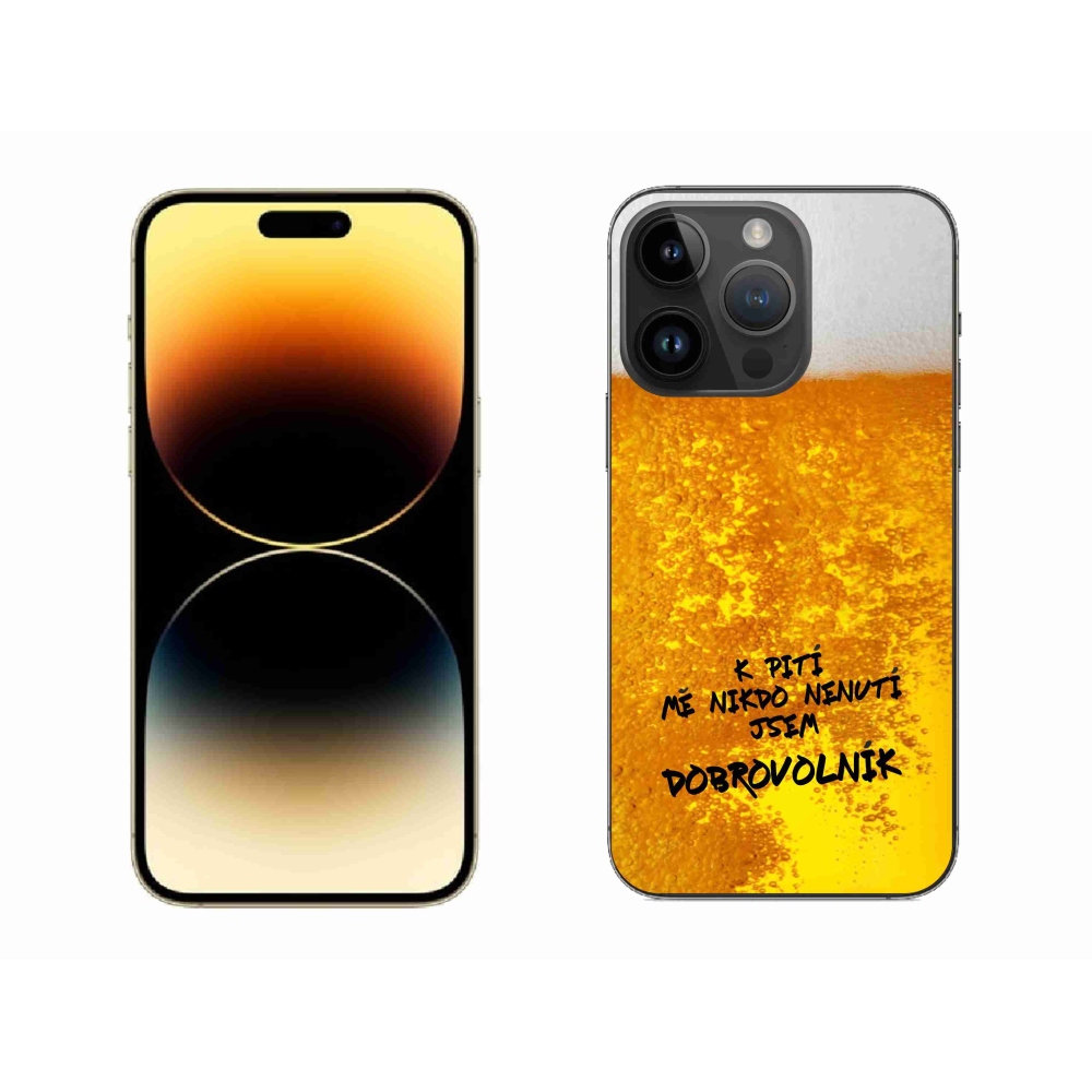 Zselés borítás mmCase iPhone 14 Pro Max 6.7 - sör motívum 4