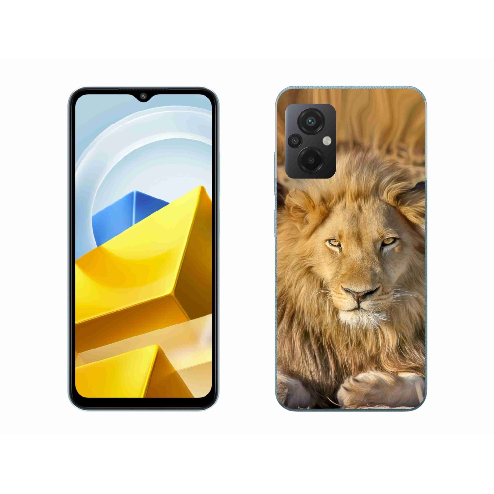 Gél borítás mmCase a Xiaomi Poco M5 4G-hez - Lion 2
