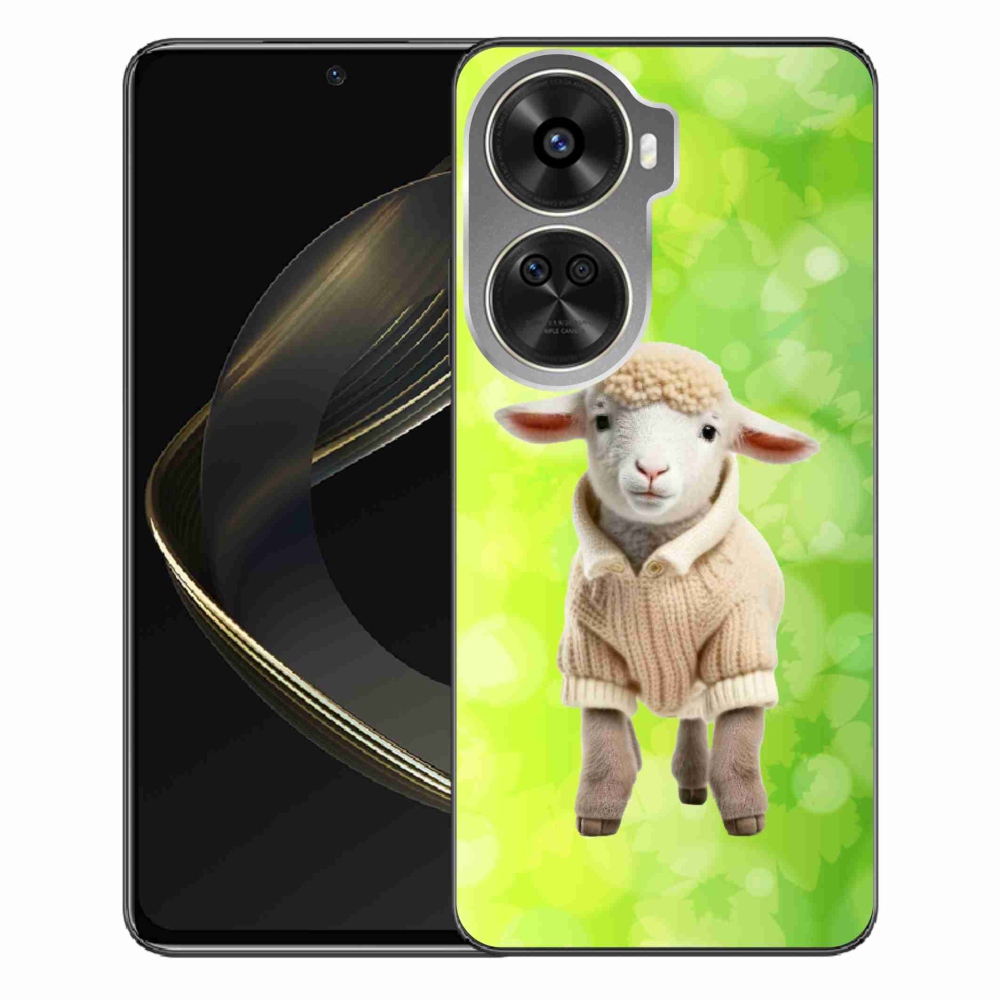 Gél borítás mmCase a Huawei Nova 12 SE-hez - bárány pulóverben