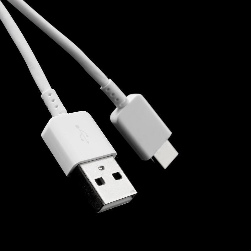 Econom micro USB C típusú kábel szinkronizáláshoz és töltéshez / 1m - fehér