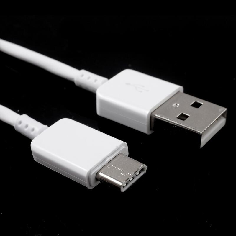 Econom micro USB C típusú kábel szinkronizáláshoz és töltéshez / 1m - fehér