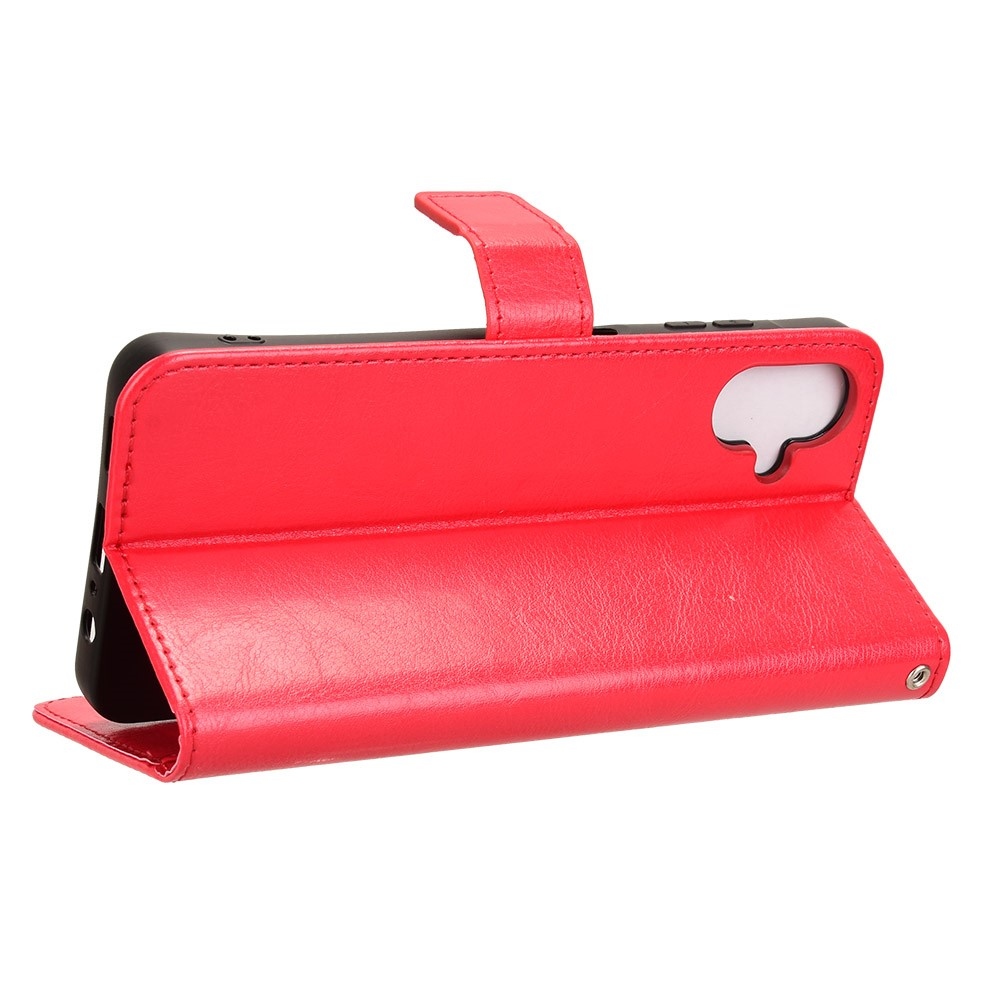 Őrült könyves tok Samsung Galaxy A06 4G - piros