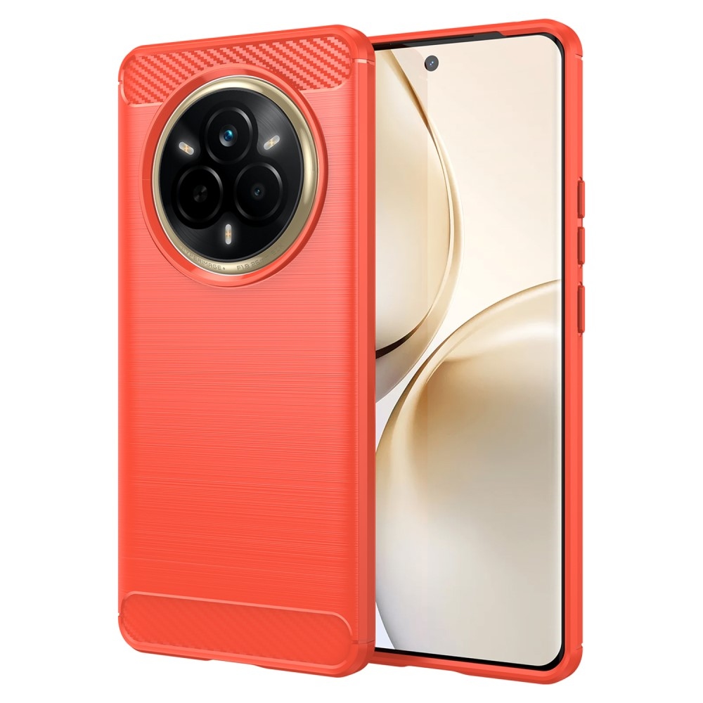 Szénálló zselés tok a Realme 14 Pro 5G készülékhez - piros