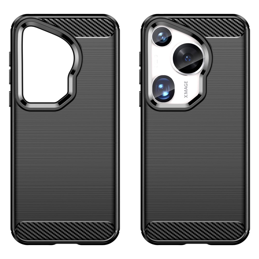 Szénálló zselés tok a Huawei Pura 70 Ultra készülékhez - fekete