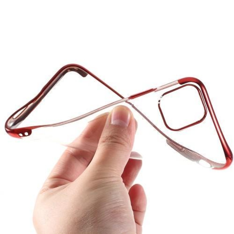 Edge zselés tok Apple iPhone 11 Pro Max 6.5 (2019) készülékhez - piros