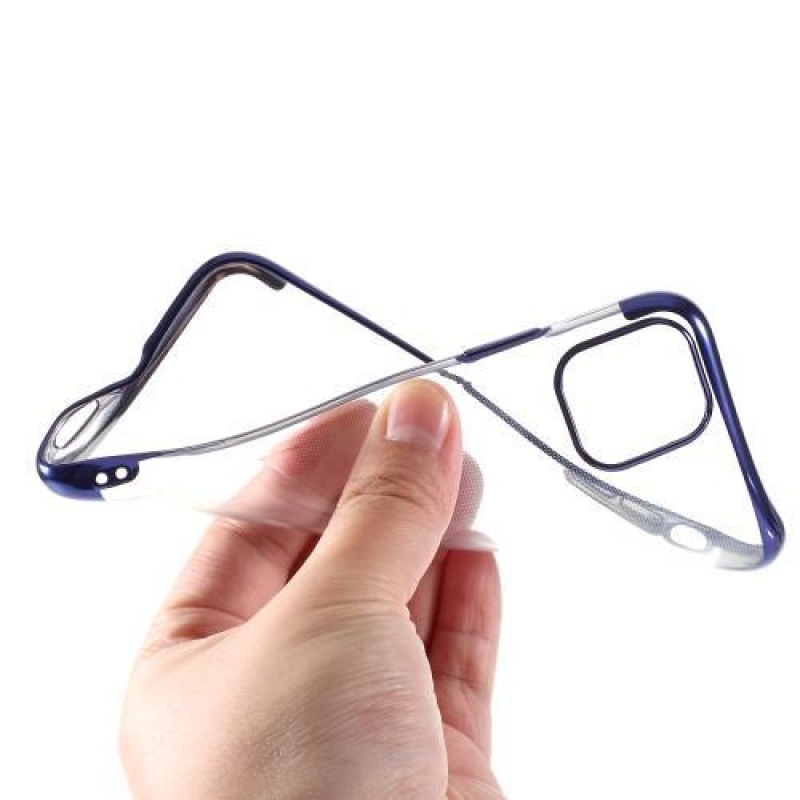 Edge zselés tok Apple iPhone 11 Pro Max 6.5 (2019) készülékhez - kék