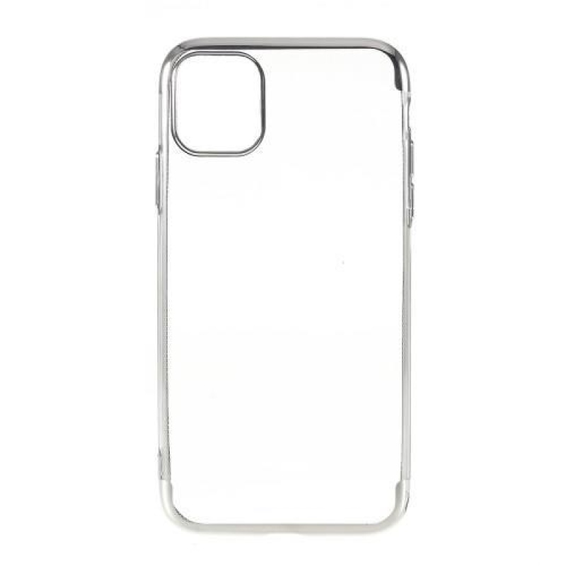 Edge zselés tok Apple iPhone 11 Pro Max 6.5 (2019) készülékhez - ezüst színű