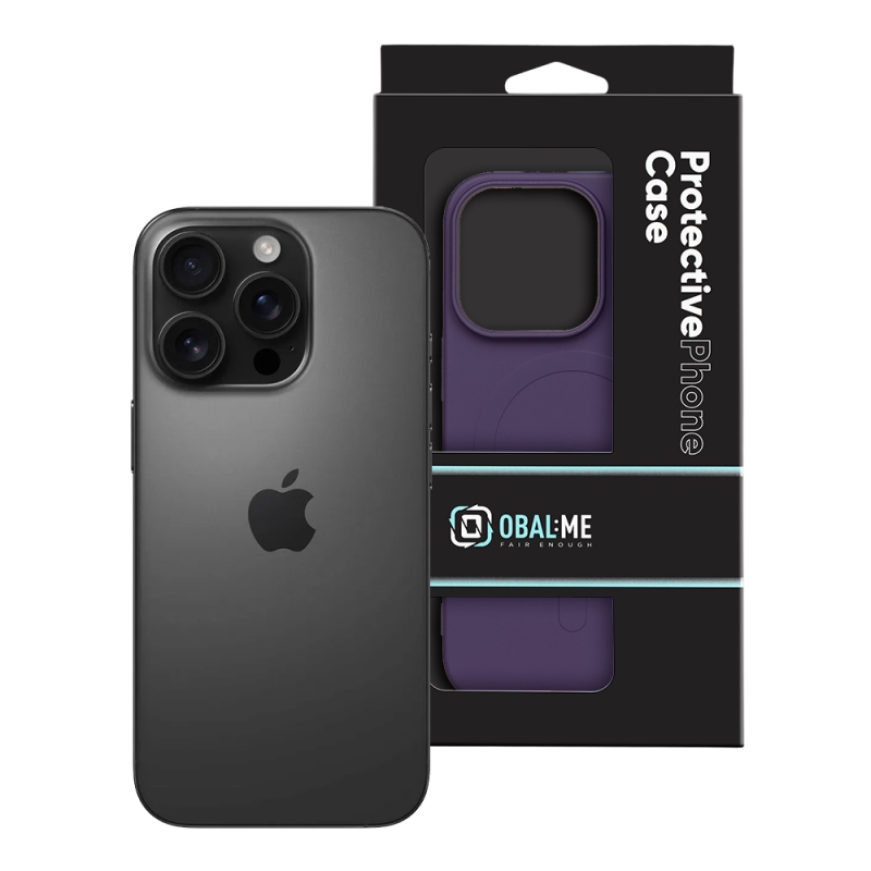 TOK: ME MagNetix Sculpt tok az Apple iPhone 16 Pro-hoz, szilva-lila