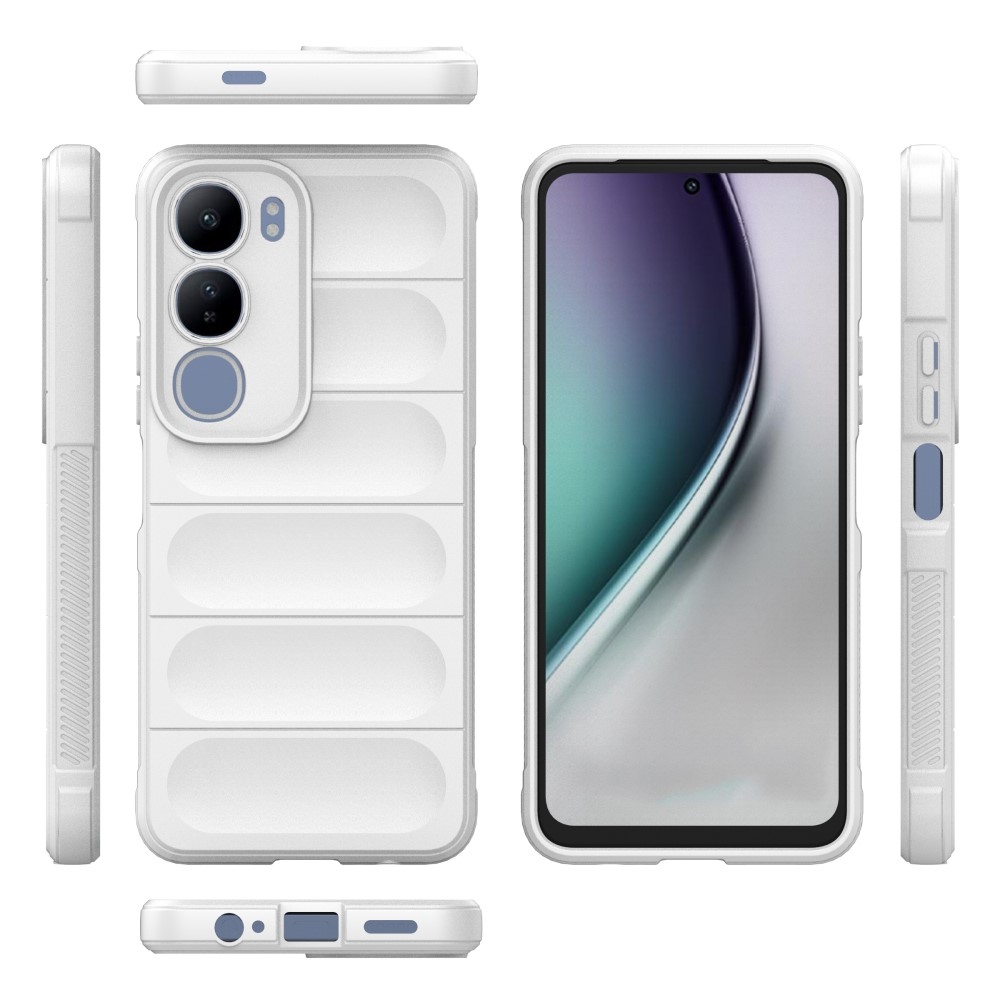 Rugg tartós zselés tok a Vivo Y19s készülékhez - fehér