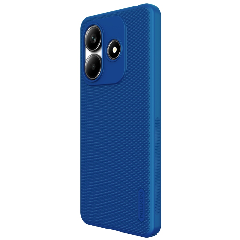 Nillkin Super Frosted Back Cover for Xiaomi Redmi Note 14 5G Peacock Blue páva kék