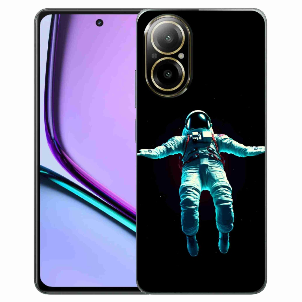 Gél borító mmCase a Realme C67 készülékhez - űrhajós