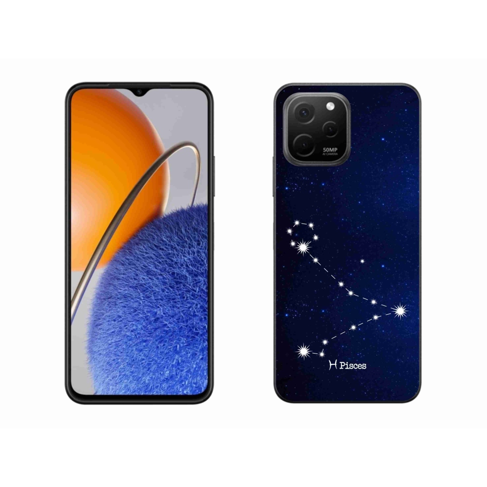 Gél borítás mmCase a Huawei Nova Y61 készülékhez - csillagkép Halak