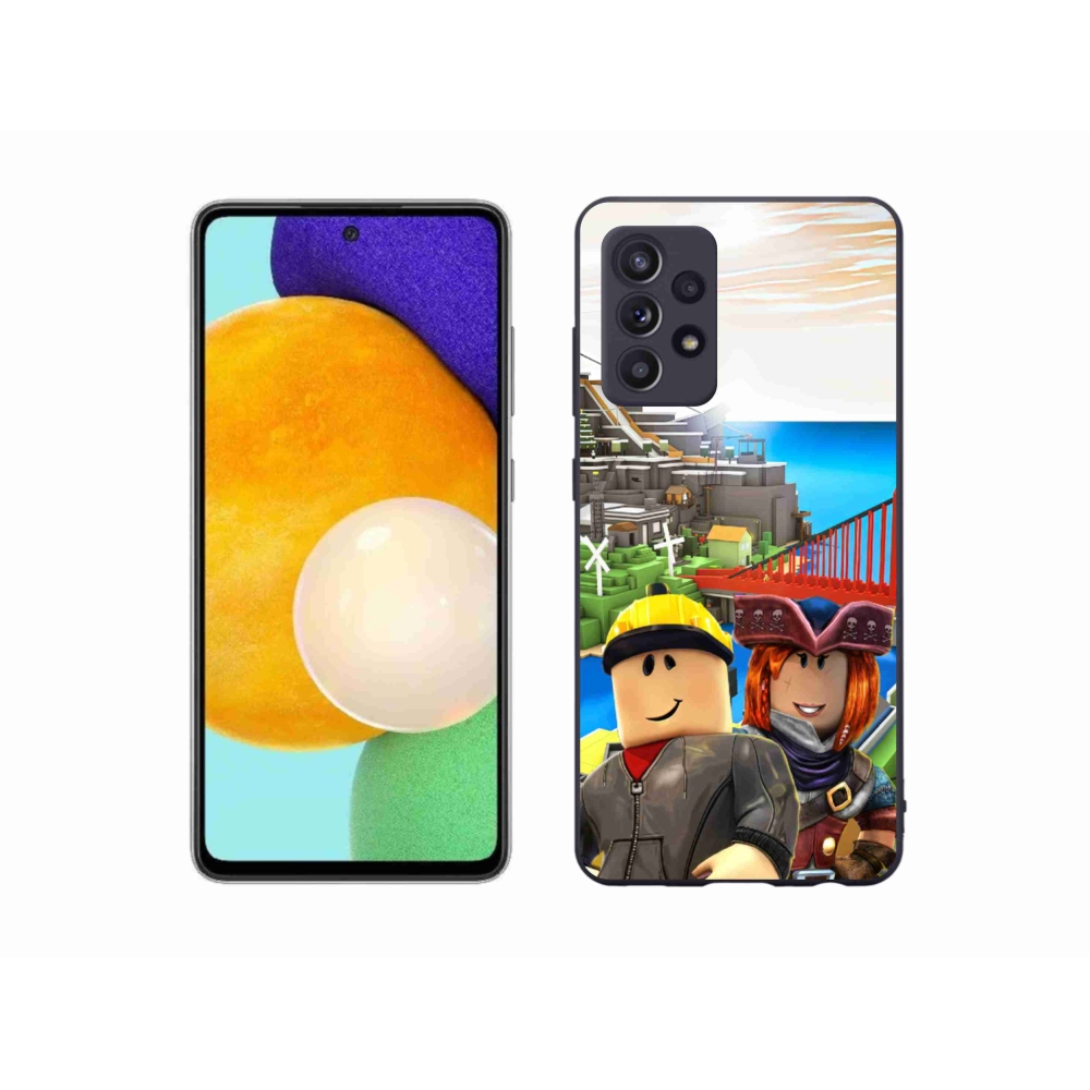 Zselés borítás mmCase Samsung Galaxy A52/A52 5G - roblox 1
