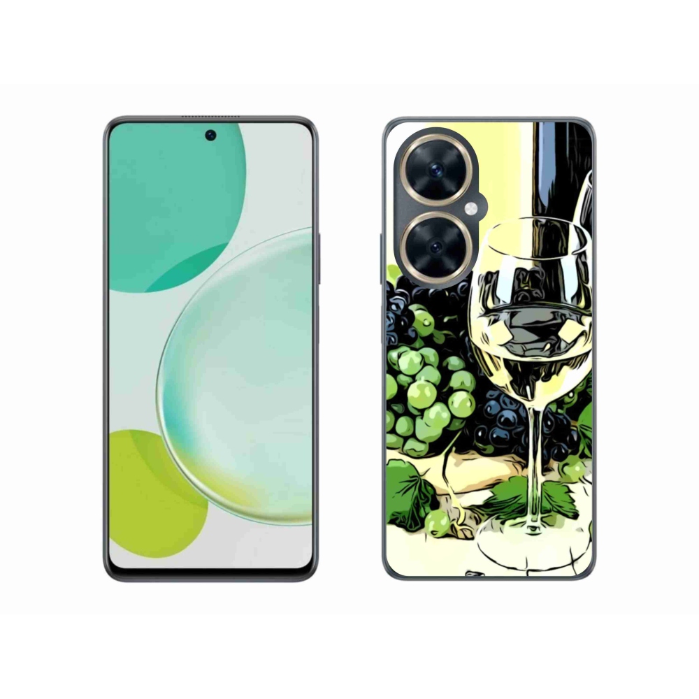 Gél borítás mmCase a Huawei Nova 11i készülékhez - pohár bor
