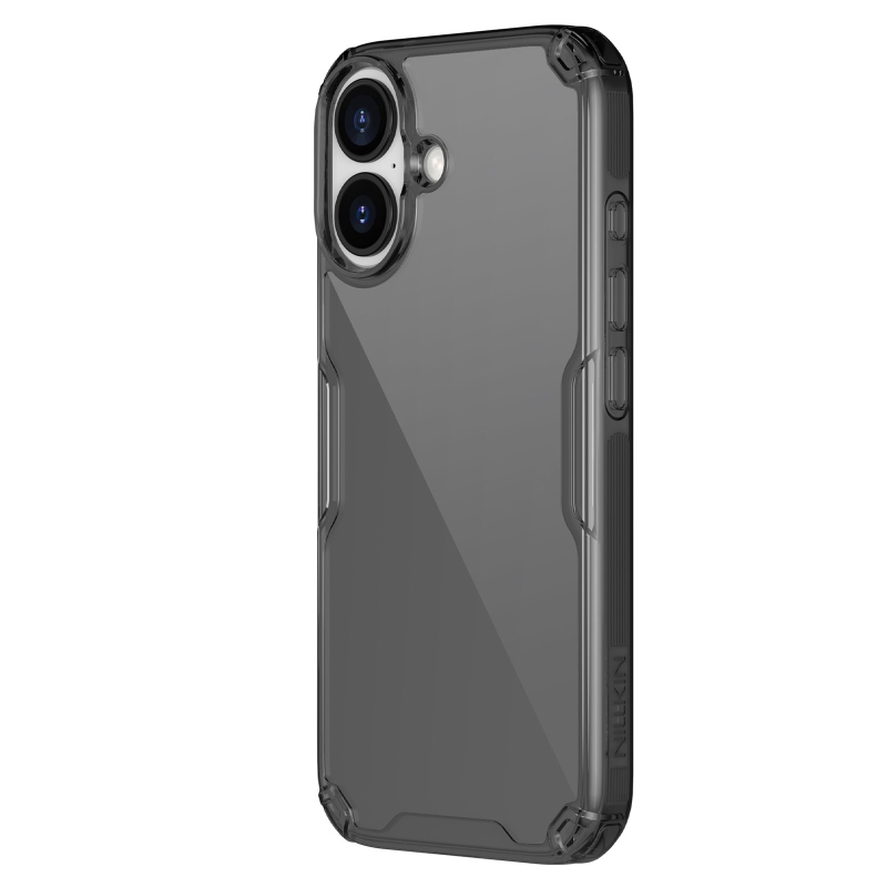 Nillkin Nature TPU PRO borító Apple iPhone 17 átlátszó fekete