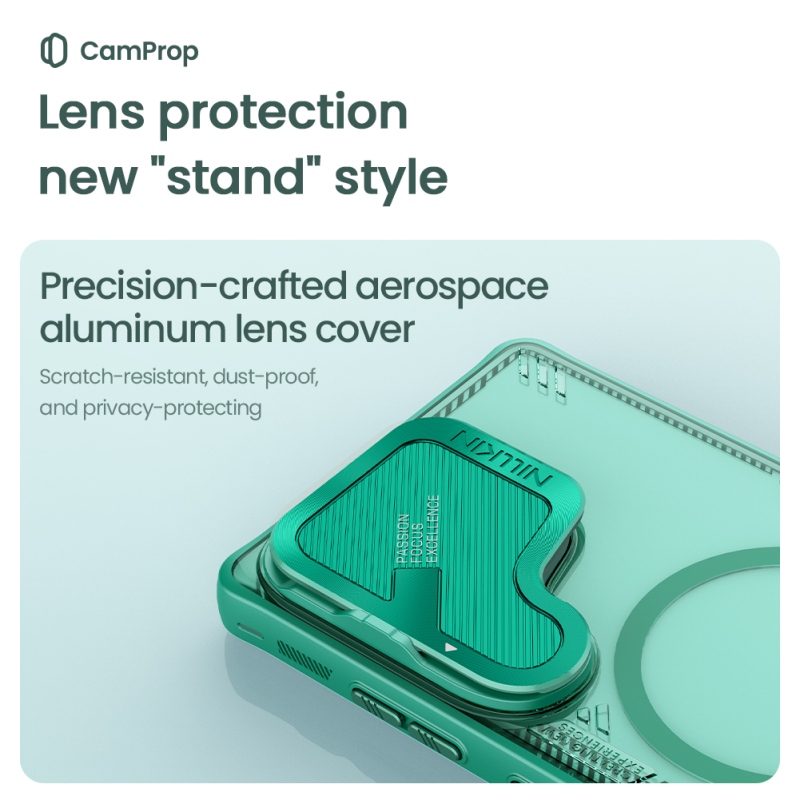 Nillkin Iceblade Prop mágneses borító Samsung Galaxy S25 Ultra Fekete