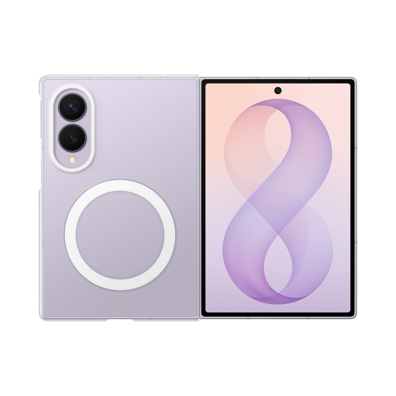 EF-CF971CTE Samsung Clear mágneses tok a Galaxy Z Fold 8-hoz, átlátszó