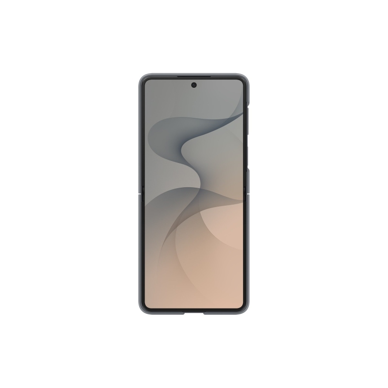 EF-EF776CBE Samsung szilikon mágneses tok gyűrűvel a Galaxy Z Flip 8 Graphite modellhez