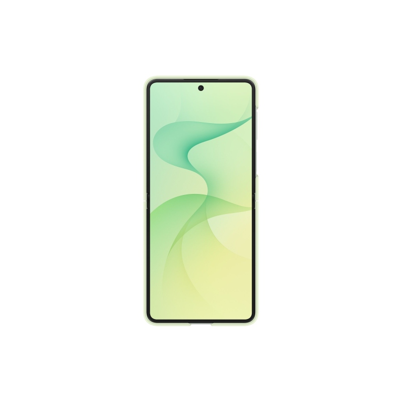 EF-EF776CGE Samsung szilikon mágneses tok gyűrűvel a Galaxy Z Flip 8-hoz, menta színben