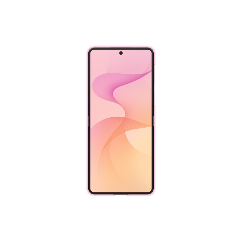 EF-EF776CVE Samsung szilikon mágneses tok gyűrűvel a Galaxy Z Flip 8-hoz, rózsaszín
