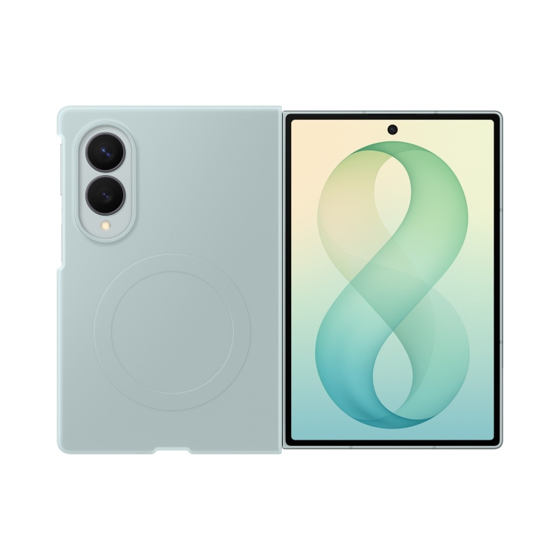 EF-EF971CGE Samsung szilikon mágneses tok a Galaxy Z Fold 8-hoz, pisztácia színben