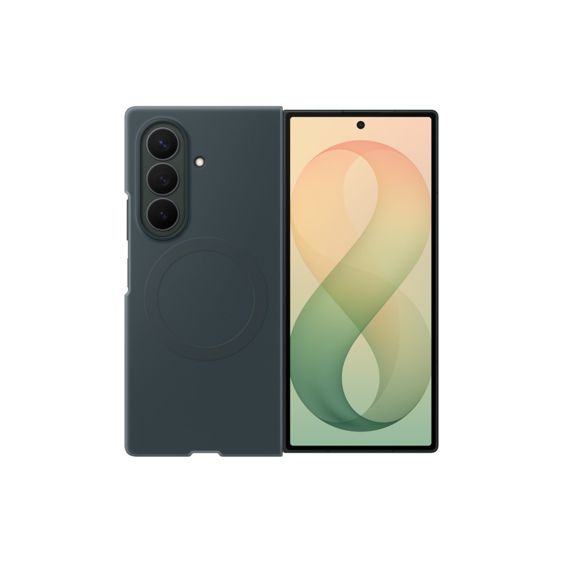 EF-EF976CGE Samsung szilikon mágneses tok a Galaxy Z Fold 8 Ultra Green Shadow készülékhez