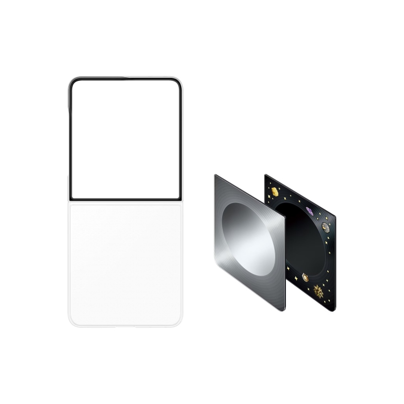 EF-FF776CJE Samsung FlipSuit tok a Galaxy Z Flip 8-hoz, ezüst
