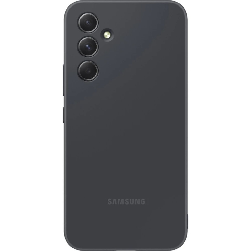 EF-PA546TBE Samsung szilikon tok a Galaxy A54 5G-hez, fekete