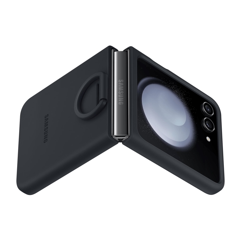 EF-PF731TNE Samsung szilikon borító gyűrűvel a Galaxy Z Flip 5 Indigo modellhez