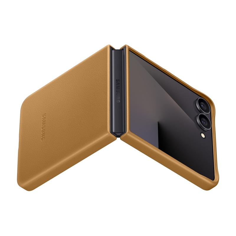 EF-VF766PAE Samsung KindSuit borító a Galaxy Z Flip 7 Camel modellhez